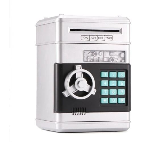 Hot Piggy Bank ATM Password Money Box Automatic Electronic Piggy Cash Coin Saving Box ATM Bank Safe Box Deposit Banknote Gift