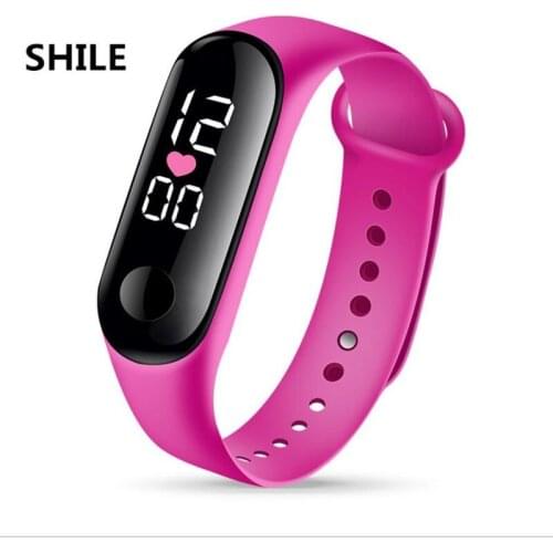 Fashion Ladies Sport Watch Luminous Sensor LED Student Watch Electronic Digital Watch Women Clock Digital relogio masculino