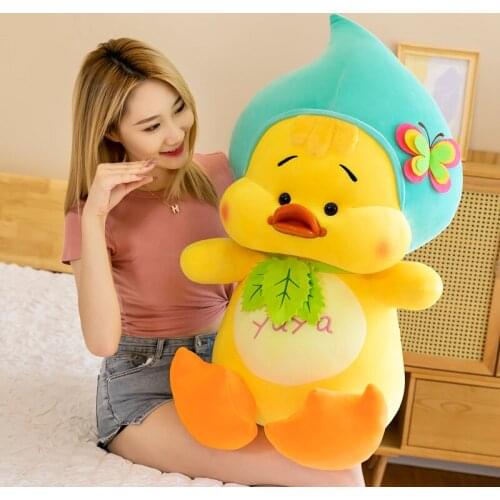 Stuffed Plush Ugly Cute Duck Toys Pillow Kawaii Sleeping Pillow Cute Duck Doll Plush Toy Children Birthday Christms Present