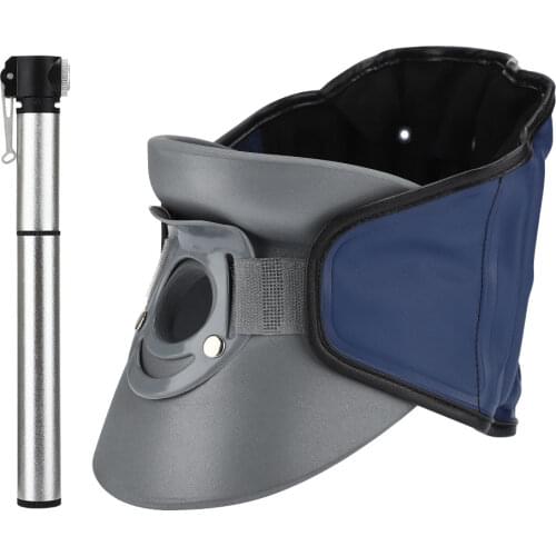 New Neck Cervical Traction Device Adjustable Inflatable Cervical Spine Massager Household Neck Correction Traction Apparatus Kit