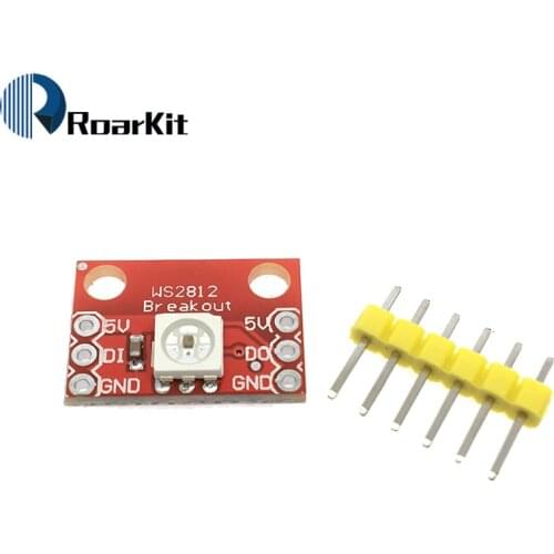 New WS2812 RGB LED Breakout module For arduino