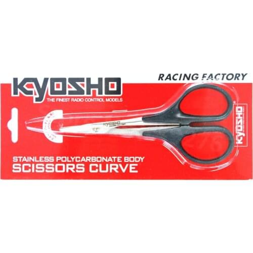 Kyosho KRF Stainless Polycarbonate Body Scissors Curve Tools EP 1/10 1:10 RC Cars On Off Road #36262 Racing Factory