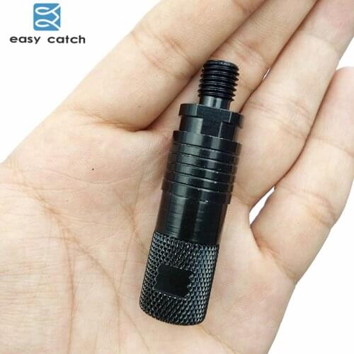 Easy Catch 3pcs Aluminum Alloy Quick Release Adapter Connector Carp Fishing Rod Bite Alarm Rod Holder Connector Accessories
