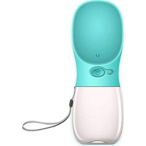 350/550ML Portable Travel Pet Dog Water Bottle Leak Proof Portable Puppy Water Dispenser Drinking Feeder for Dog Outdoor Walking