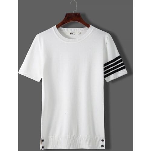 Мужские полосаты футболки Timesunion China At AliExpress