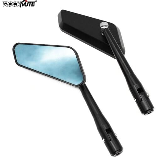 Universal Motorcycle Rearview Mirror Moto CNC Side Mirrors For Kawasaki Versys 650 1000 W800 W650 Z1000 Z125 Z750 Z800 Z900 ER6N