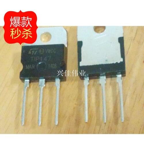 10PCS The new line triode TIP147 TIP147T TO-247 100V 10A complementary silicon power