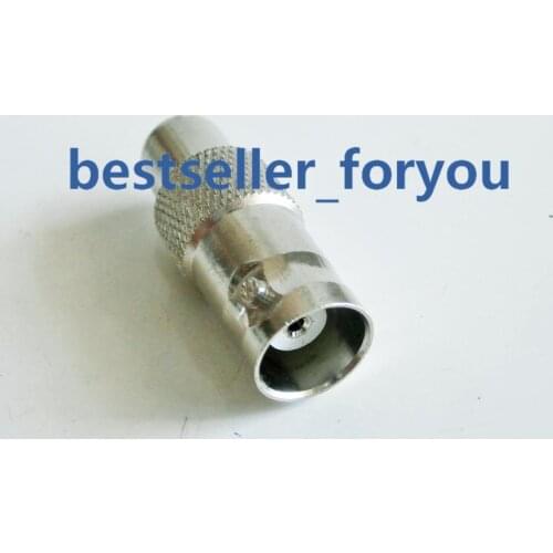 1Pcs Camera Connector BNC Female To RCA Female Coax Cable Connector Adapter Coupler