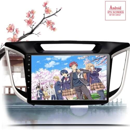 2Din Android 10.0 Car Multimedia Player for hyundai Creta ix25 2015-2018 2019 20 Radio GPS Navigation Bluetooth 4G Wifi No DVD