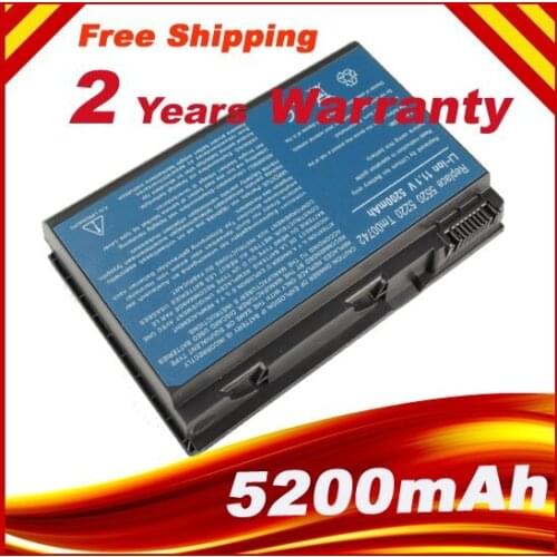 TM00741 TM00751 Laptop Battery For Acer Extensa 5210 5220 5230 5420 5420G 5610 5620 5620Z 5630 5630G 7220 7620Z