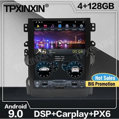 128G Tesla Screen Carplay Android 9 Car Radio 2 Din Stereo Receiver For Chevrolet Malibu 2013 2014 2015 GPS Audio Recorder Unit