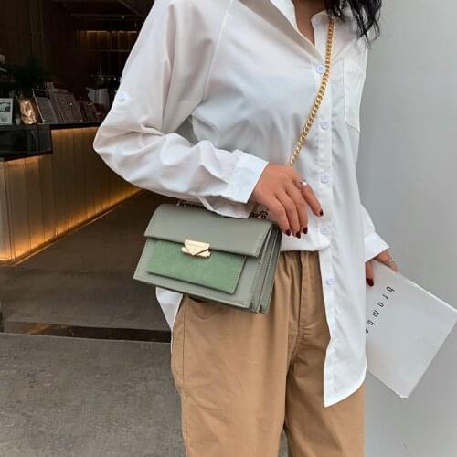 CGCBAG 2021 Luxury Designe Fashion Messenger Bag Women Korean Simple Shoulder Bag Female Chain Crossbody Bags Ladies Handbag