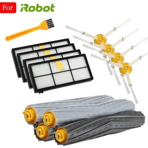 HEPA Filters Brushes Replacement Parts Kit For iRobot Roomba 980 990 900 896 886 870 865 866 800 vacuum Cleaner Accessories Kit