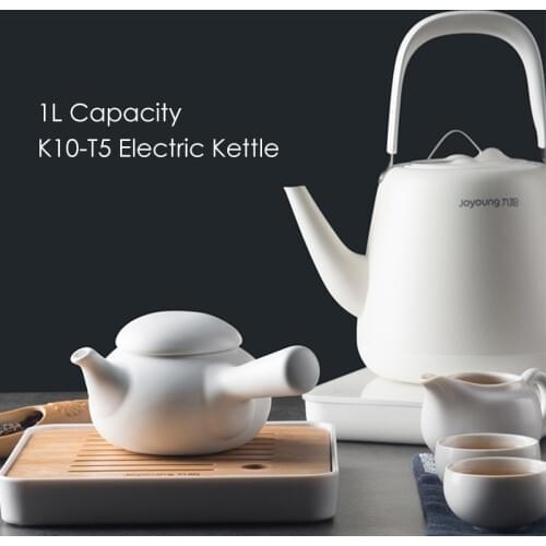 Joyoung K10-T5 Electric Kettle Beautiful 1000ml Thermal Insulation Electric Kettle 304 Stainless Steel Electric Tea Service Set