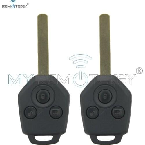 Remtekey 2pcs Remote Key 3 Button 434mhz DAT17 4D62 Chip for Subaru Forester Legacy Car Key Replacement