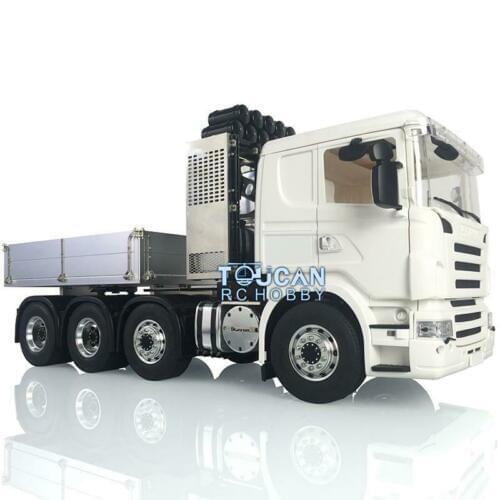 LESU RC Model 1/14 Metal 8*8 Chassis Servo Car Hopper Hercul SCA Cabin Car THZH0622-SMT4