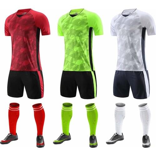 Men Running T Shirt Sport GYM Tshirt Short Sleeve Football Basketball Shirt Quick Dry Fitness Sports Shirt+Shorts Sportswear