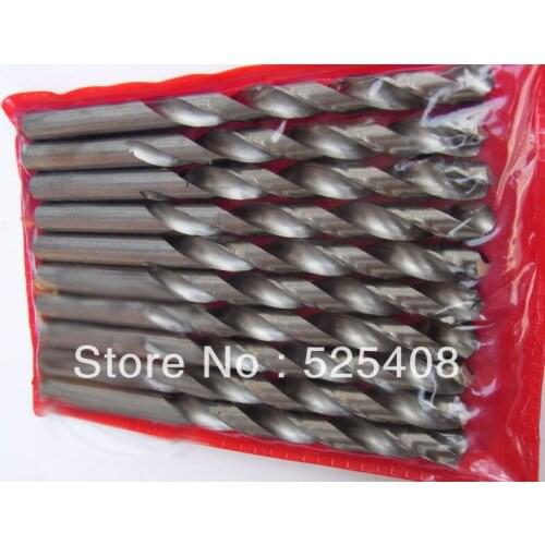 10pcs/set 5.1mm to 6.0mm HSS drill bit set drill bit power tools