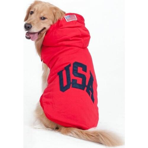 Large Dog Clothes Warm Winter hoodie big dog sweater pet coat Jacket Clothing for Golden Retriever Labrador Husky Dogs