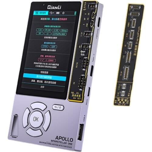 Qianli Apollo 6in 1 Restore Detection Device for 11 Pro Max XR XSMAX XS 8P 8 7P 7 True Tone Battery Headset Baseband Repair Tool