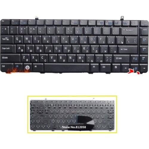 SSEA New Russian Keyboard for Dell vostro A840 A860 1014 1015 1088 RU Keyboard