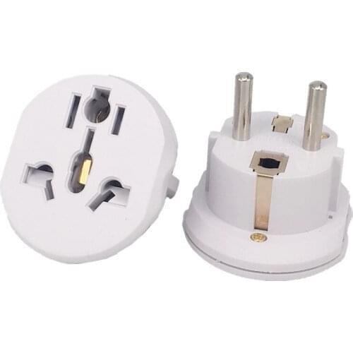 Universal European EU Plug Adapter AU UK American US To EU Travel Adapter Electric Plug Power Charger Sockets Electrical Outlet