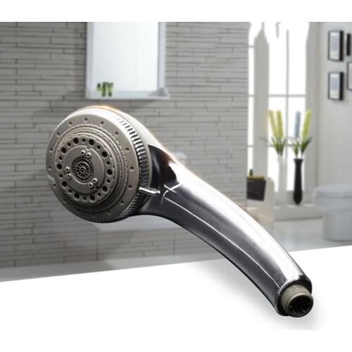 1Set 7 Functions Shower Head 360 Degree Rotary High Pressure Handheld Showerhead A6HB