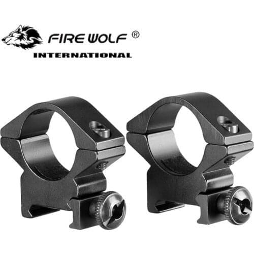 25,4 Low QD Tactical Flashlight Scope Mount Outdoor Hunting 20mm Ris Ring Airsoftsports Quick Release Picatinny