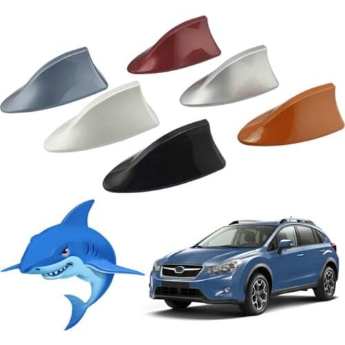 GZYOUMEI Car Signal Aerials Shark Fin Antenna for Polo Ford Nissan FM Signal Roof AM Signal Radio Aerials Roof Antennas