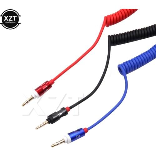 Car Audio Cable 3.5mm Male to Male Cord Jack Aux Cable for iPhone 6/ Samsung Galaxy s8/ Headphone/ Xiaomi Redmi/ Speaker
