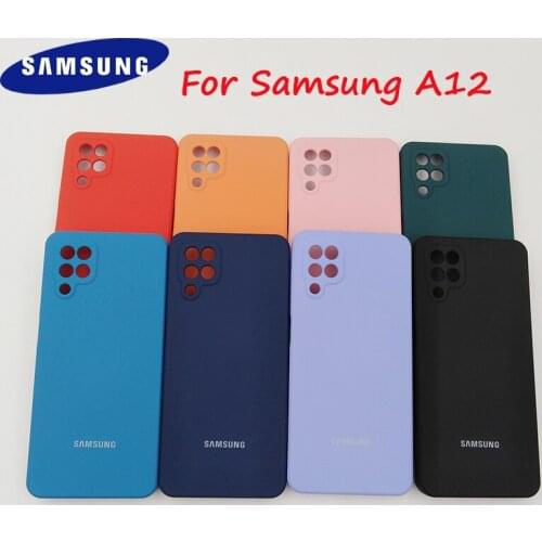 Case For Samsung A12 High Quality Soft Silicone Cover Shockproof Bumper Shell For Galaxy A12 A 12 SM-A125F Phone Protective Case