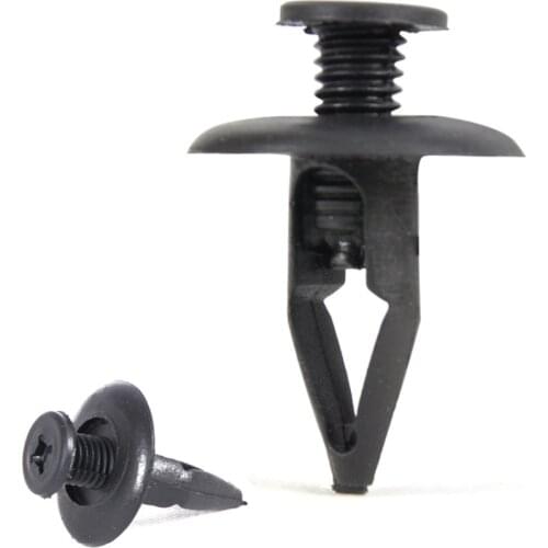 CITALL 50Pcs Fastener Rivet Push-Type Retainer Fender Clips for Ford Mazda NA01-56-145 for Kia MNA01-56-145 Nissan 63844-01A00