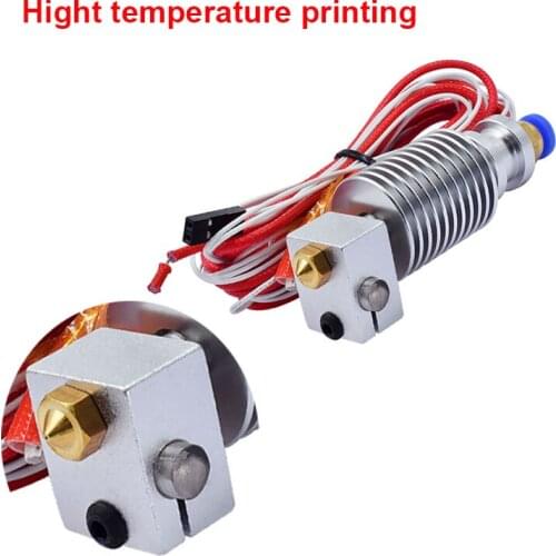 3D Printer Parts E3D V6 Long / Short Distance Hotend Extruder Kit 1.75/0.4mm Nozzle 12V/24V Remote Bowen Print J-Head