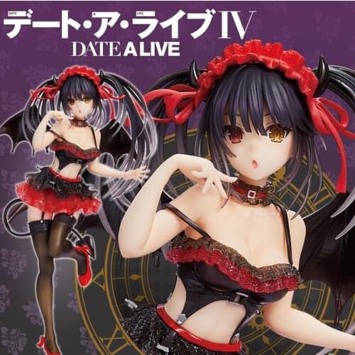 Judai Original Taito Coreful Figure Anime Date A Live Tokisaki Kurumi Little Devil Shouakuma Ver PVC Action Figure Model Toys