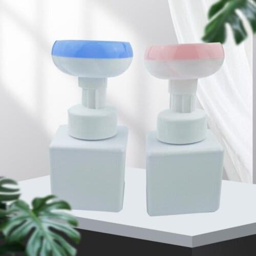 250ml Foam Pump Bottles Refillable Liquid Soap Dispenser Plastic Flower Pump Head Shampoo Hand Soap Cosmetic Empty Bottle