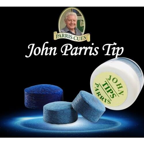 John Parris 10mm/11mm Snooker Tip High Quality Deer Billiard Tips Blue Diamond Stick Tip Professional Billiard Accessories