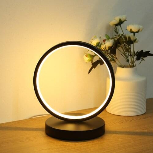 Table Lamp Bedroom Bedside Lamp Desk Study Dormitory Eye Protection Night Light Retro Living Room Decorative Table Lamp