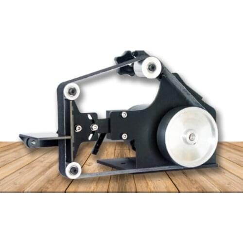 220V Desktop Belt Sander DIY speed Woodworking Polishing Machine 0-762x25MM Belt Machine