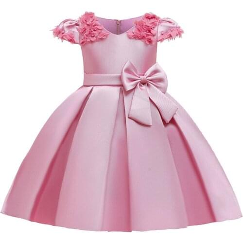 New Girls Princess Dress Kids Dresses For Girls Birthday Party Ball Gown Flower Girl Wedding Dress For Girls Children Clothing