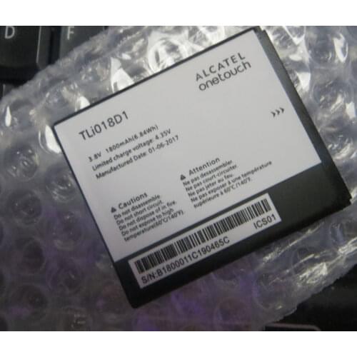 New 3.8V 1800mAh TLi018D1 Battery for Alcatel one touch Pop D5 Dual 5038x OT5038X Pop 3 5015D OT 5016 5051A phone battery