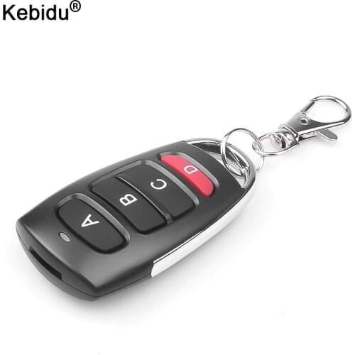 Kebidu 433Mhz Portable Duplicator Key Auto Cloning Gate Remote Control for Garage Door Remote Control Wholesale