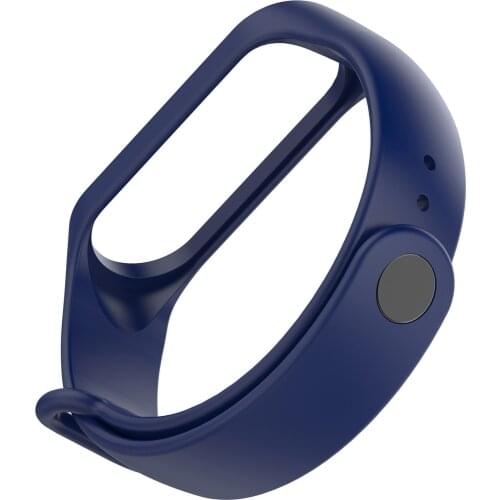 3 Colors Adjustable Watch Strap Soft Flexible TPU TPE Watch Wrist Band Replacement For Mi Band 3/ 4/ 3NFC/ 4NFC Watch Accessory