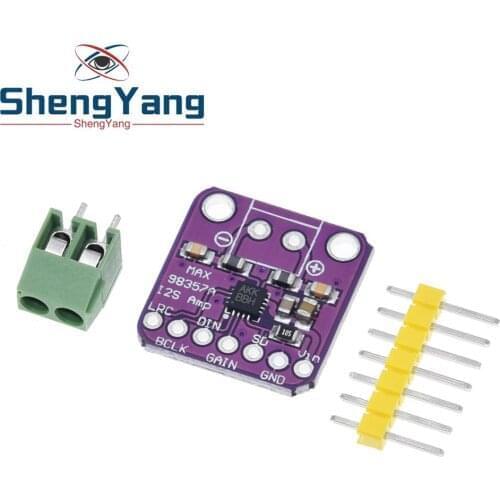 ShengYang Max98357 3w Class D Amplifier Breakout Interface I2s Dac Decoder Module Filterless Audio Board For Raspberry Pi Esp32