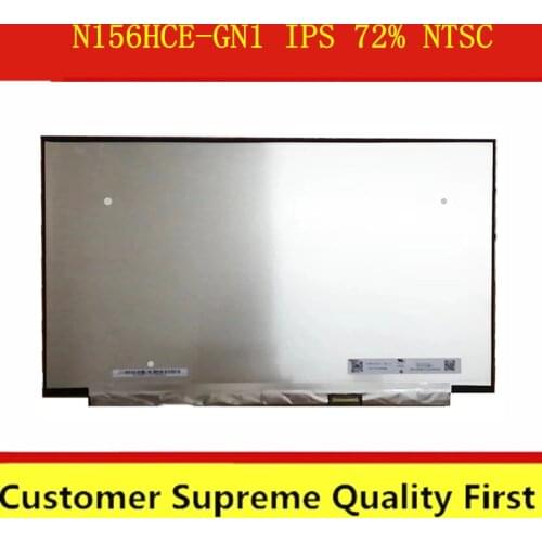 15.6“N156HCE GN1 N156HCE-GN1 IPS 72% NTSC Brightness 500 cd/m² FHD 1920X1080 30Pins matter LCD Display Screen matrix FRU 01YN165