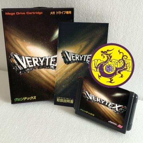 Verytex 16 bit SEGA MD Game Card Boxed With Manual For Sega Mega Drive For Genesis