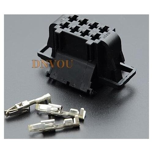 5PCS Car connector ventilation seat modification plug YQDO seat motor plug heating control 8 core DJ7084F-3.5