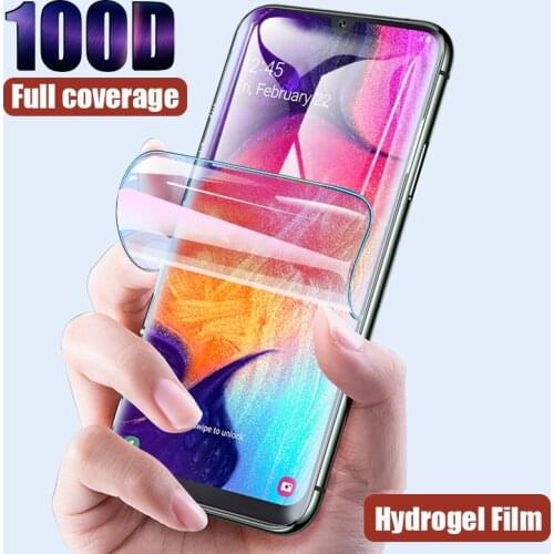 9D Protective On For Samsung Galaxy A10 A30 A50 A70 A10S A30S A50S A70S A20E Hydrogel Film Samsung A20S A40S M10S M30S
