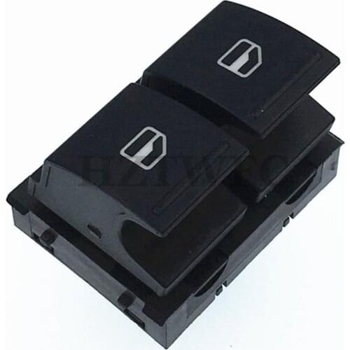 Free Shipping 2K0959857 1K3959857A Electric Door Window Switch Driver Side For VW Golf MK5 For Caddy 2K For Jetta EOS