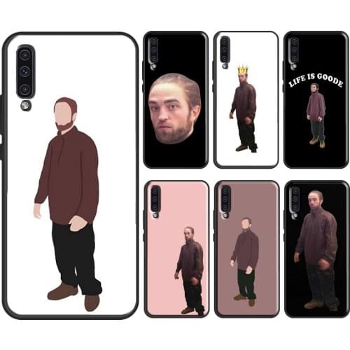 Robert Pattinson Standing Meme For Samsung Galaxy A51 A71 A31 A41 A10 A30 A50 A70 A52 M31 A20e A21S A12 M31S Phone Cover