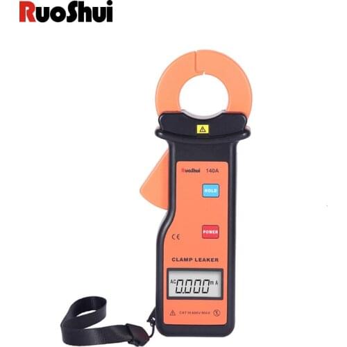 RuoShui 140A AC DC Digital Clamp Meter Multimeter Auto Pinza Amperimetrica True RMS High Precision Capacitance NCV Ohm Hz Tester